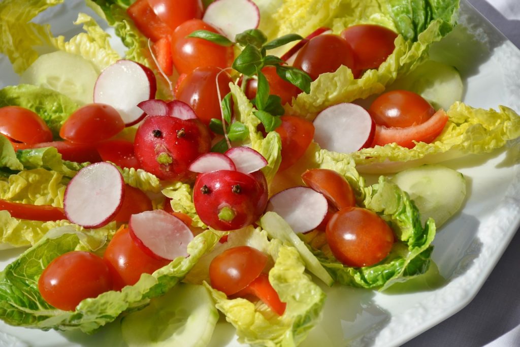 Bild Romana Salat Teller